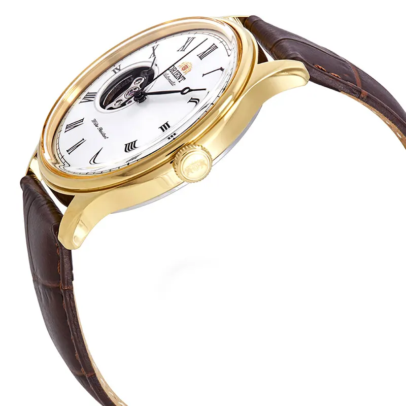 Orient Open Heart Automatic White Dial Men's Watch | FAG00002W0